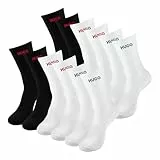 HUGO Herren 6p Qs Rib Logo Cc Short Socks, Open Miscellaneous962, 39-42 EU