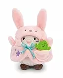 NICI MYMOCHI Kuscheltier Set - Kuscheltier Katze Angy 8 cm mit Kaktus und Hasenkostüm in Geschenkbox, Flauschiges Stofftier zum Kuscheln, Spielen und Liebhaben - 61141