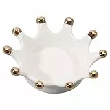 CHGCRAFT Porzellan Tintenteller Crown Porzellan Pinselhalter Pinselablage Halter Stifthalter für chinesische Malerei Kalligraphie Malerei Kunst Versorgung