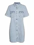 VERO MODA Vmjennie Ss Short Denim Dress Mix Noos