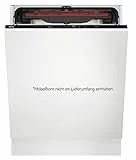AEG Vollintegrierter Geschirrspüler 60 cm, Spülmaschine Serie 5000: AirDry Kein Nachtrocknen, Energieklasse C, Besteckschublade, personalisierte Zeit-Steuerung, 44 dB, Wasserstopp, 14 MG, FSK64907Z