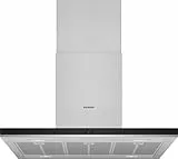 Siemens LF98BIP50 iQ500 Dunstabzugshaube, 90 cm, Made in Germany, leiser iQdrive-Motor, LED-Beleuchtung, touchControl, Intensivstufe mit auomatischer Rückschaltung, Edelstahl