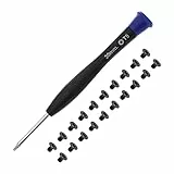 ECSiNG 20 Stück M2x3 Torx T5 Laptop-Schrauben mit T5 Torx-Schraubendreher, kompatibel mit Razer Stealth 33,8 cm Blade 38,1 cm Legierung Computer-Komponenten
