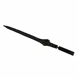 Knirps U.900 Ultra Light XXL Manual Langschirm - Leichtester Stockschirm, nur 255 g - Sturmfest - Neon Black