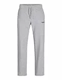 JJ rebel Herren Jrebkenni Relaxed Zack Sweat Pants, Light Grey Melange, L EU