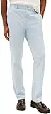 Tommy Hilfiger Herren Chino Hose Core Denton Essential Twill Straight Fit, Blau (Blue Cloud), 34W/32L