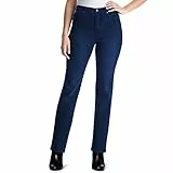 Gloria Vanderbilt Damenjeans Amanda, klassisch, schmal zulaufend, normal geschnitten, Portland, 50 Kurz