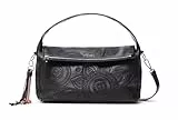 Desigual Damen Bols_deja Vu Narbonne Fla Hand Bag, Schwarz, Einheitsgröße EU