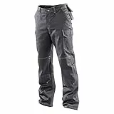 KÜBLER Workwear | ORGANIQ Arbeitshose | anthrazit | Größe 52