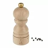 PEUGEOT - Pfeffermühle Paris u‘Select 12 cm - 6 voreingestellte Mahlgrade - Aus PEFC-zertifiziertem Holz - Natur
