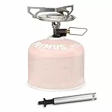 Primus Tragbarer Gaskocher Camping Zünder inklusive - Essential Trail Stove Piezo - Gasbrenner Kocher 2500W - Für Gewindekanister - Mini Campingkocher Wandern & Trekking - Kompakter tragbarer