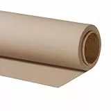 Walimex pro Hintergrundkarton 2,60 x 10 m light beige, robuster Fotohintergrund aus Karton, Fotoleinwand als Backdrop für Fotostudio, reflexfrei, strapazierfähig, ideal für Produktfotografie