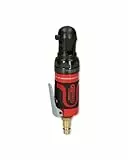 KS Tools Mini Druckluft Ratsche 1/4' SlimPOWER 515.5505 I Umschaltratsche mit Vierkantantrieb nach DIN 3120 / ISO 1174 mit Kugelarretierung I 3-fach Verzahnung I 30Nm