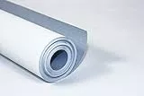 Clairefontaine 34161C Rolle Malpapier (120 g, 10 x 1 m, ideal für Gruppenaktivitäten) 1 Rolle weiß/blau