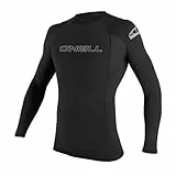 O'Neill Wetsuits Herren Basic Skins L/S Crew Rash Vest, Black, 2XL