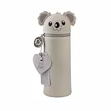 Lulubug Silikon Federmäppchen - Koala Kooky | Federtasche aus weichem Silikon für Stifte | Federmappe und Stiftehalter | Mäppchen Tiere, Schlampermäppchen