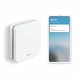 Netatmo - Smarter Kohlenmonoxidmelder, WLAN, 10-Jahres-Batterie, 85 dB Alarm, Selbsttest-Funktion, kein Smart-Home-System nötig, Zertifizierungen EN 50291 und NF, NCO-DE