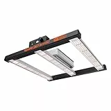 Spider Farmer SE1500 LED Grow Lampe mit Samsung 301H EVO Dioden 70x70CM 150W LED Pflanzenlampe Vollspektrum Grow Light Dimmbare Daisy Chain Wachstumslampe für Gemüse Blume 2,85 umol/J