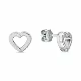 Tommy Hilfiger Jewelry Steckerohrringe für Damen aus Edelstahl in Herzform - 2780971