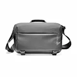tomtoc Herren Umhängetasche für 13-14 Zoll Laptop & MacBook Air M5/M4, MacBook Pro M5 Pro/Max/M5/M4, 13' MacBook Neo, 10L Crossbody Messenger Bag, Schultertasche für Arbeit & Alltag, Schwarz