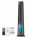 DREO TurboCool Nebelventilator 765S, 3-in-1 Turmventilator mit Ultraschall, WLAN & App-Steuerung, 6 L Tank, 10.4 m/s Luftstrom, 20 dB leiser DC-Motor, 90° Oszillation, 12 Geschwindigkeiten, 4 Modi