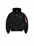 Alpha Industries MA-1 D-Tec Bomberjacke für Herren Black/Black