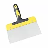 Generisch 20cm Hühnerstallschaber Aus Edelstahl Mit Ergonomischem PP-Griff - Robuster Kotkratzer & Kotschaber Zur Reinigung Von Vogelkäfigen | Wiederverwendbarer Spachtel | 135g