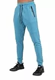 Gorilla Wear Newark Pants - Blau - Bodybuildung Fitness Sport Jogginghose Bequem Blue Bekleidung für Männer Starker Halt Baumwolle Polyester joggen Laufen Logo, XL