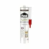 Ponal Parkett & Laminat Fugenfüller Nussbaum, elastische Fugenmasse für Anschluss- und Dehnungsfugen, lösemittel-, wasser- und silikonfreie Dichtmasse, 1x280ml Kartusche