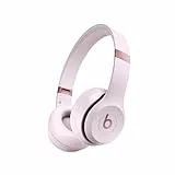 Beats Solo 4 - Kabelloser Bluetooth On-Ear Kopfhörer, Apple & Android kompatibel, Bis zu 50 Stunden Akkulaufzeit - Wolkenrosa