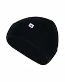 DANISH ENDURANCE Merino Laufmütze Herren & Damen, Sportmütze, Merinowolle Mütze, Wintermütze, Fahrrad Beanie, Atmungsaktiv & Warm, Unisex, Schwarz, Einheitsgröße