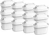 AQUA CREST Wasserfilter Kartusche, Ersatz für Brita® Maxtra+® Plus, Maxtra Pro® All-in-1 Wasserfilter, Kompatibel mit Brita® Marella® Kanne, Reduziert PFAS, PFOA/PFOS, TÜV SÜD, NSF Zertifiziert (12)