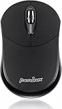 Perixx PERIMICE-802 Wireless Bluetooth Maus - für Windows und Android PC und Tablet - 3 Tasten - Kabellose Bluetooth 3.0 Technologie, Schwarz-Matt