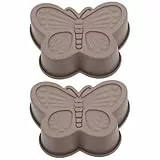 DOITOOL Schmetterling Silikon Kuchenform 3D Backform Für Zuhause 4X6.9X4 Zoll Umweltfreundlich Lebensmittelsicher Für Diy Kuchen Und Tortenbacken