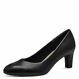 Tamaris Damen Pumps mit Blockabsatz, schwarz, 39 EU