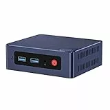 Beelink Mini PC, 12. Gen Intel Alder Lake-N95 Prozessor (bis zu 3.40GHz), MINI-S12 Windows11 Home Mini Computer, 8GB RAM 256GB SSD Business Mini Desktop PC, 4K Dual HDMI/WiFi 5/BT 4.2/RJ45 2.5G