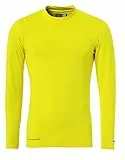 Uhlsport Unisex Bekleidung Teamsport Funktionsshirt Herren Langarmshirt, Limonengelb, M EU