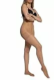 Ulla Popken Damen Strumpfhose, 20den, Xceptionelle Strumpfhose Teint 52-54