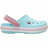 Crocs Unisex Kinder Crocband Clog T Clog, Ice Blue/White, 23/24 EU