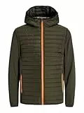 JACK&JONES PLUS Herren JJEMULTI Quilted Jacket NOOS PLS Steppjacke, Rosin/Detail:Marmelade Contrast, 3XL