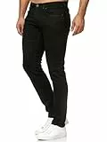 Tazzio Jeans Herren Slim Fit Stretch Jeanshose Hose Denim 16533 (34/32, Schwarz-Berlin)