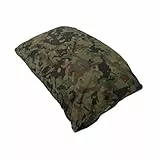 Trakker Großes Camouflage-Kissen, doppelseitig, weiches Polyester und Polar-Fleece, maßgeschneidertes Camouflage-Muster, abnehmbarer, waschbarer Bezug, Code 209409
