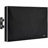 TV Abdeckung Outdoor 43 Zoll – Wetterfest Wasserdicht Staubdicht – Schutzhülle für Fernseher auf Terrasse, Balkon, Garten – UV-beständig – Robustes Oxford 600D