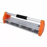 FTVOGUE Tragbare Wandinspektionsleuchte, Wandpolier-Inspektionslampe mit 2600 Lm, 39 W LED, 120° X 5° Weitwinkel, für Bauunternehmer, Maler, Hausbesitzer