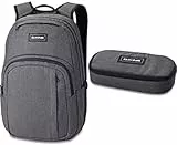 Dakine Campus Rucksack, Daypack Tagesrucksack für Schule, Arbeit und Uni, Sportrucksack und Schultasche mit Laptopfach und Rückenpolster, 33L & Unisex School Case Standard Zubehör, Carbonii