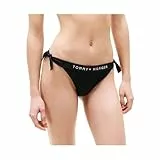 Tommy Hilfiger Damen Bikini Cheeky Side Tie UW0UW04497, Schwarz, XL, Schwarz (Schwarz), XL