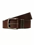 Wrangler Herren Metal Loop Gürtel, Braun (Cognac), 95