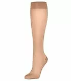 Wolford Damen Kniestrumpf Pure Energy 30 Leg Vitalizer, 30 Den, Beige (Gobi 4365), Medium