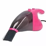 Vistreck USB-Mini-Tastaturstaubsauger mit Leistungsstarker Absaugung für Schnelle Reinigung – Tragbares und Vielseitiges Handgerät (Rosa)