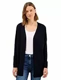 CECIL Damen 2515341 Offene Strickjacke, urban Dark Blue, XL
